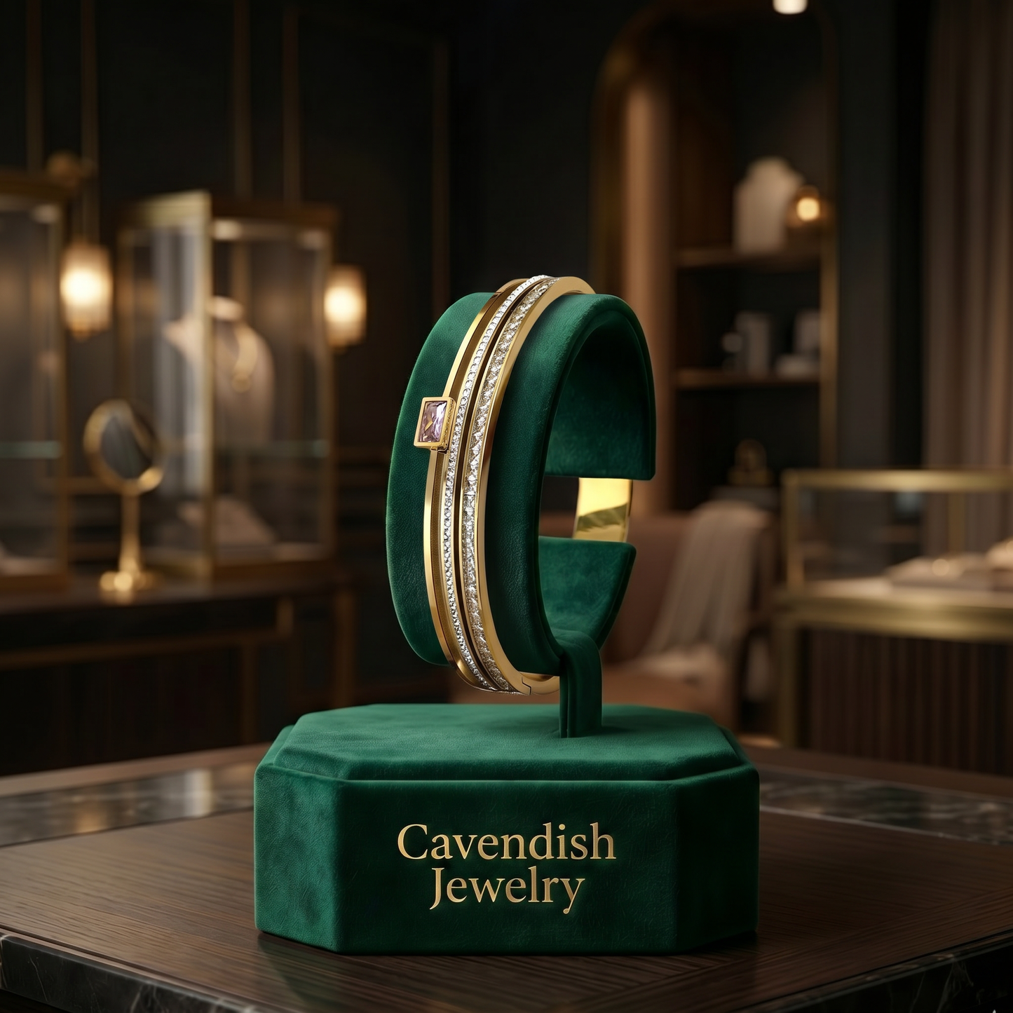 Regal Emerald Bracelet