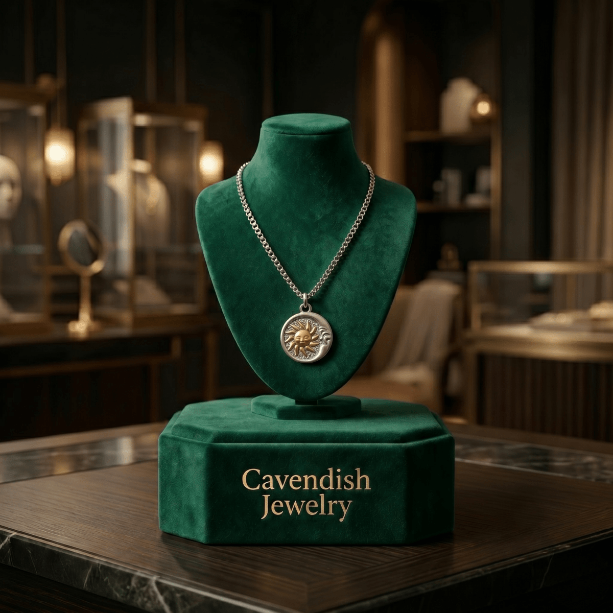 Aurelia Coin Necklace - Cavendish Jewelry