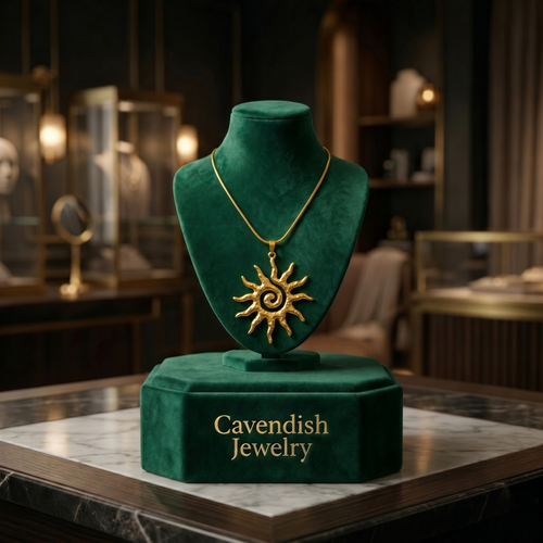 Golden Sun Necklace