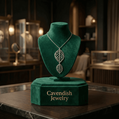 Eclipse Drop Necklace - Cavendish Jewelry