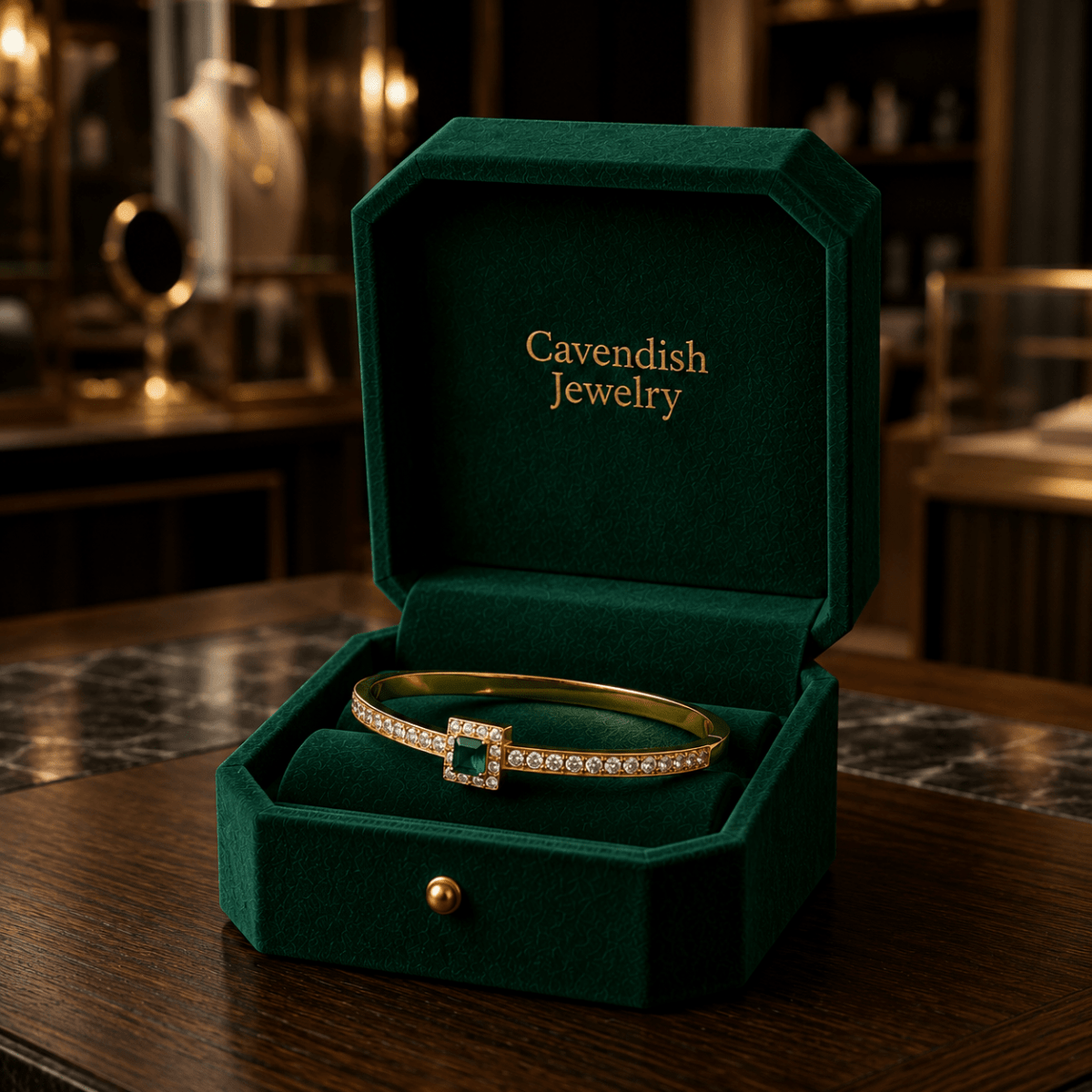 Emerald Grace Bracelet - Cavendish Jewelry