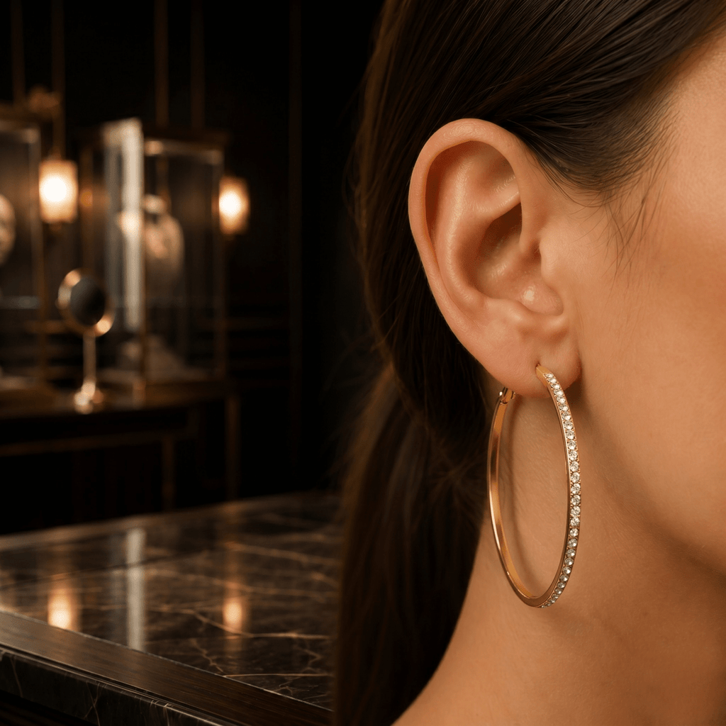 Golden Halo Luxe earrings - Cavendish Jewelry