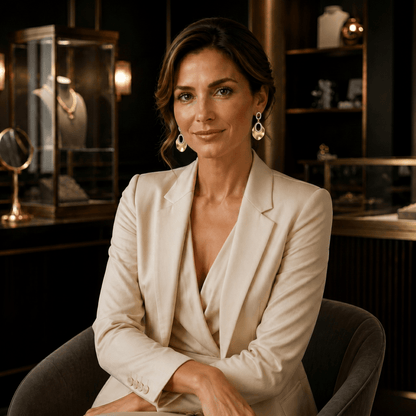 Golden Mirage Drops earrings - Cavendish Jewelry
