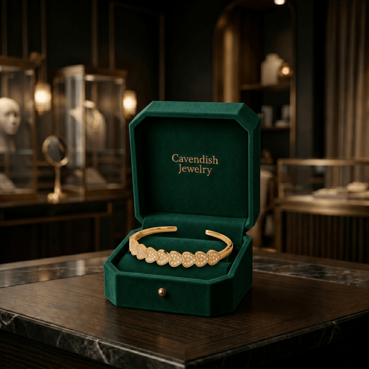 Heartline Bracelet - Cavendish Jewelry