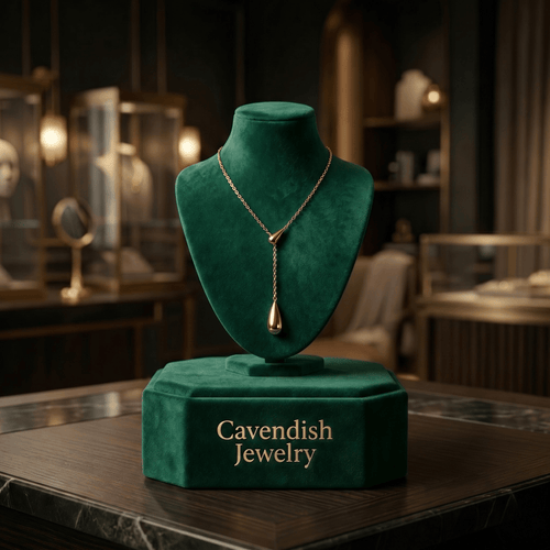 Liora Drop Neckless - Cavendish Jewelry