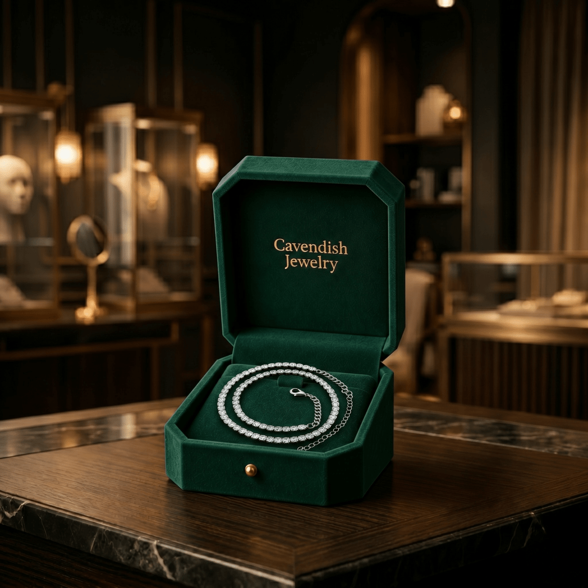 Luna Ice Necklace - Cavendish Jewelry