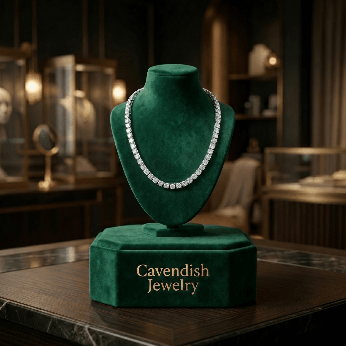 Luna Ice Necklace - Cavendish Jewelry