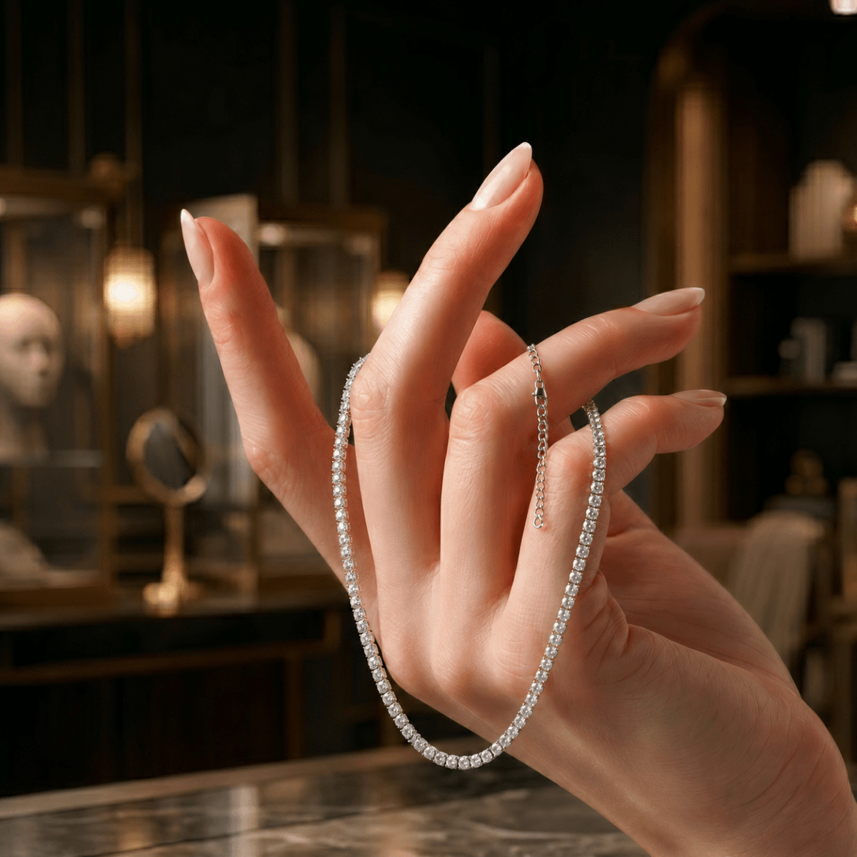 Luna Ice Necklace - Cavendish Jewelry