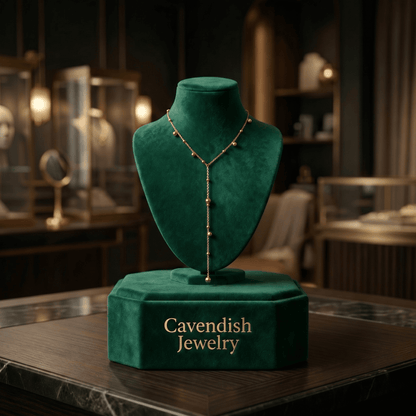 Lunéra Drop Necklace - Cavendish Jewelry