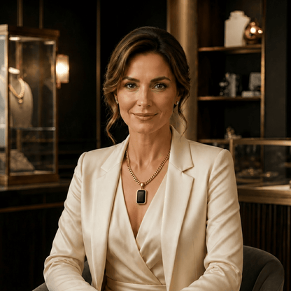 Obsidian Link Neckless - Cavendish Jewelry